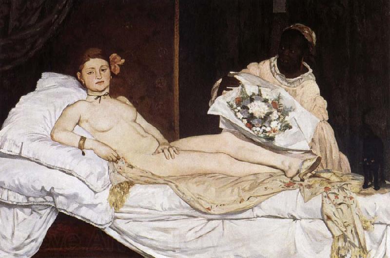 Edouard Manet Olympia Norge oil painting art